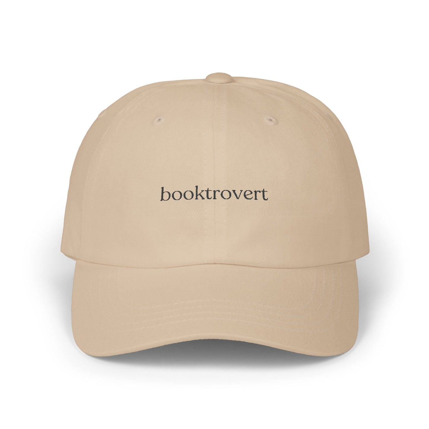 Booktrovert Embroidered Dad Cap