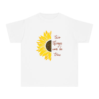 Two Things Sunflower Youth T-shirt