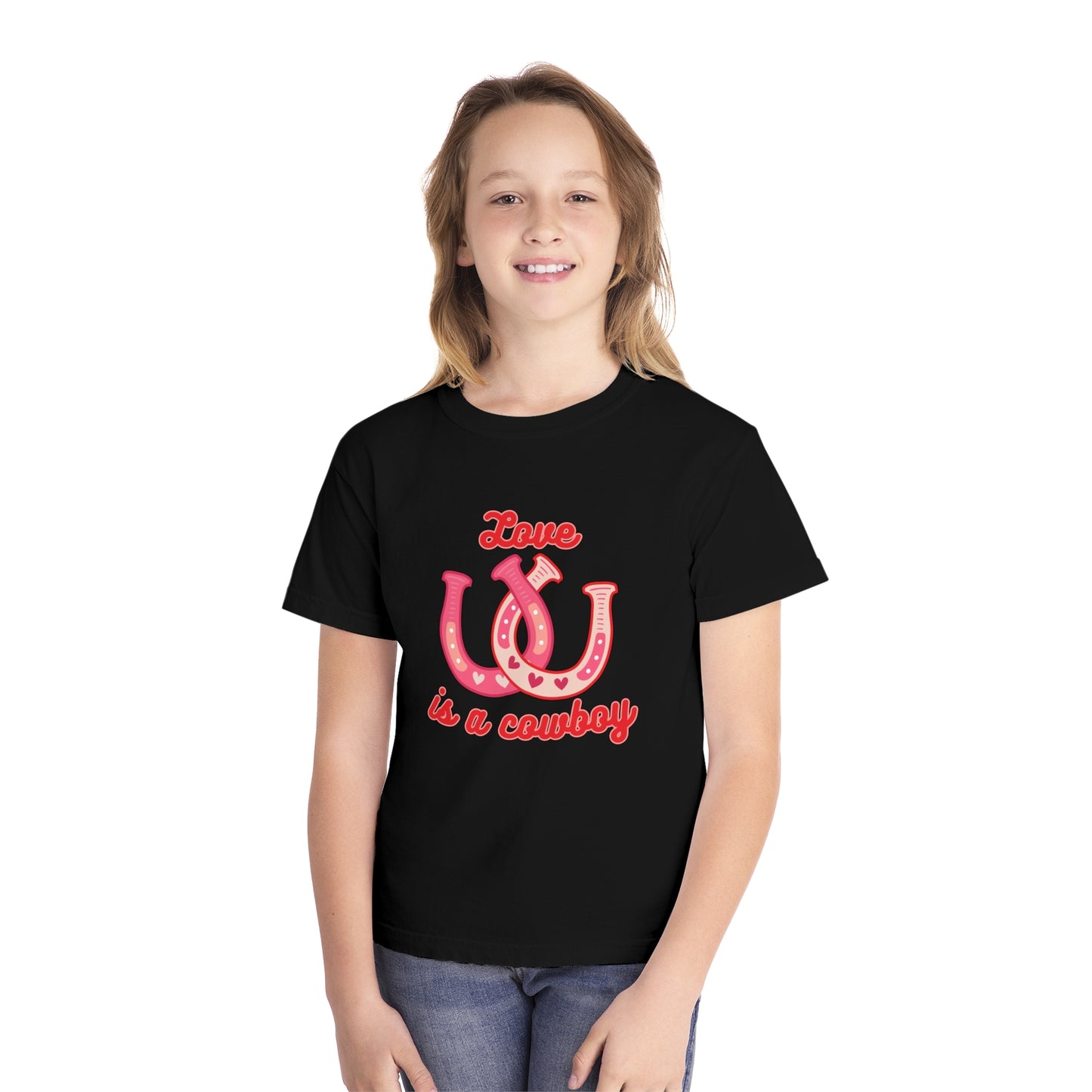 Love is a Cowboy Youth T-shirt