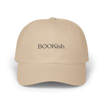 Bookish Embroidered Classic Dad Cap