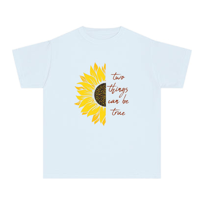 Two Things Sunflower Youth T-shirt