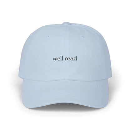 Well Read Embroidered Dad Cap