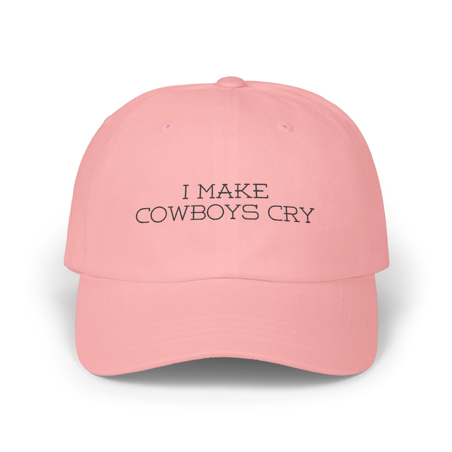 Embroidered I Make Cowboys Cry Cap, Funny Gift for Her, Classic Dad Hat, Cowgirl Style, Cowboys Cry, Country Music Fan, Birthday Gift