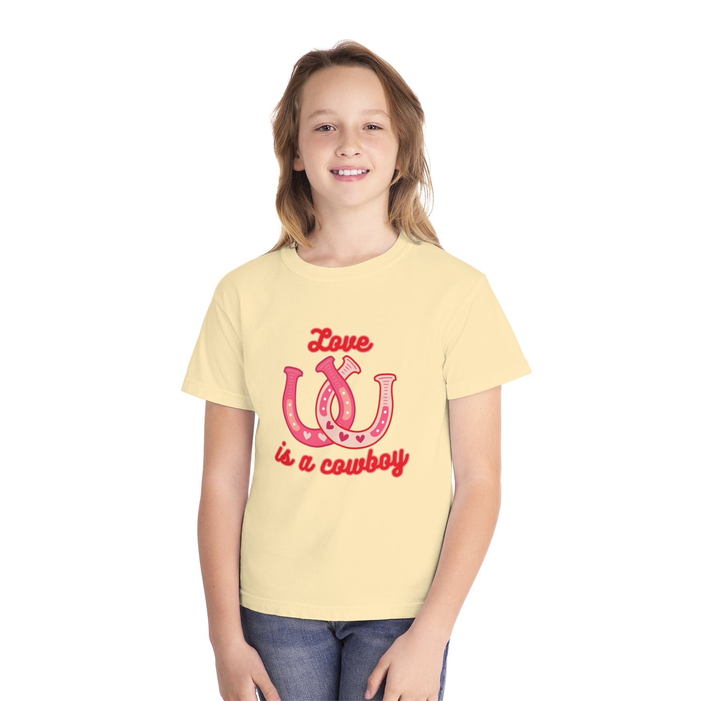 Love is a Cowboy Youth T-shirt