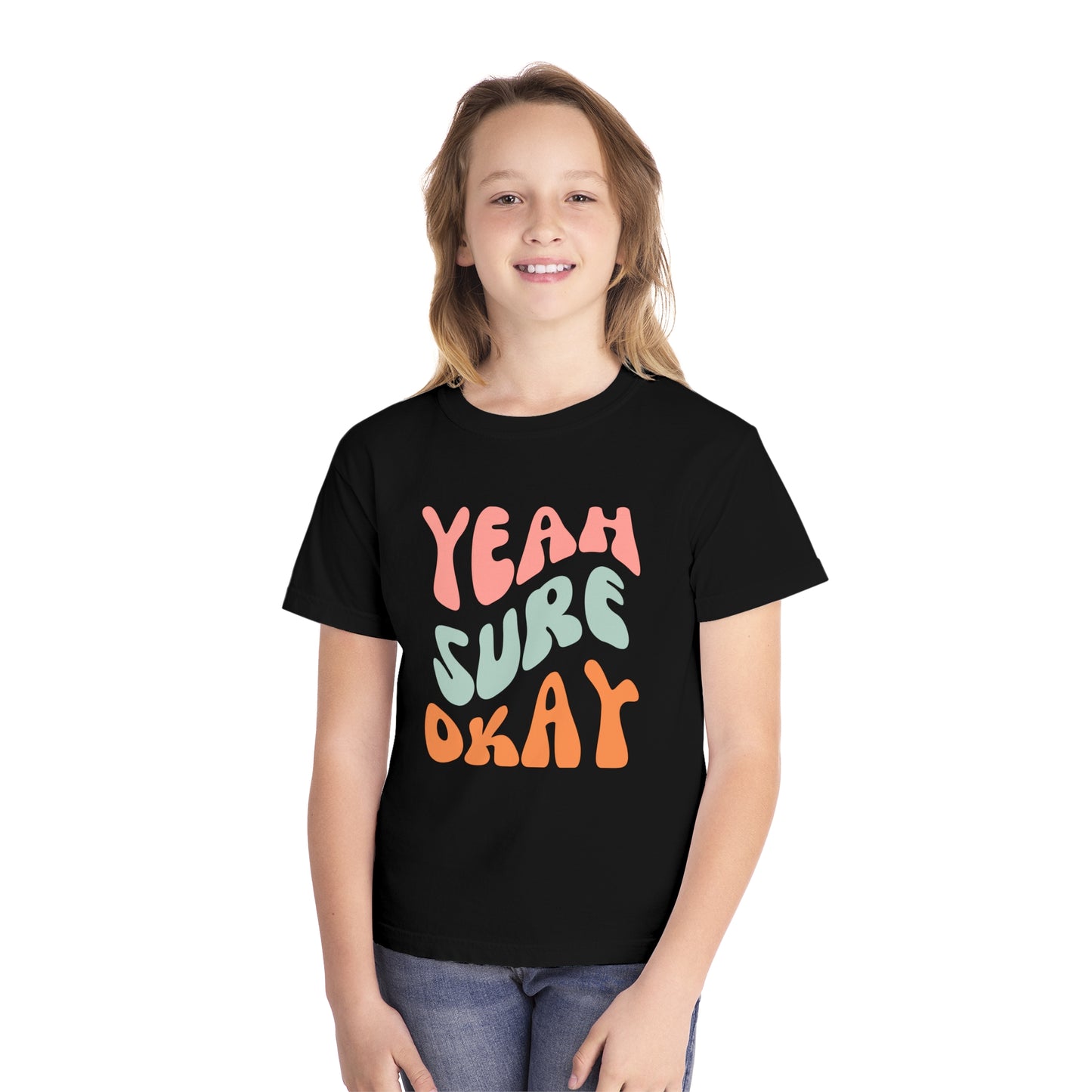 Yeah Sure Okay Youth T-shirt