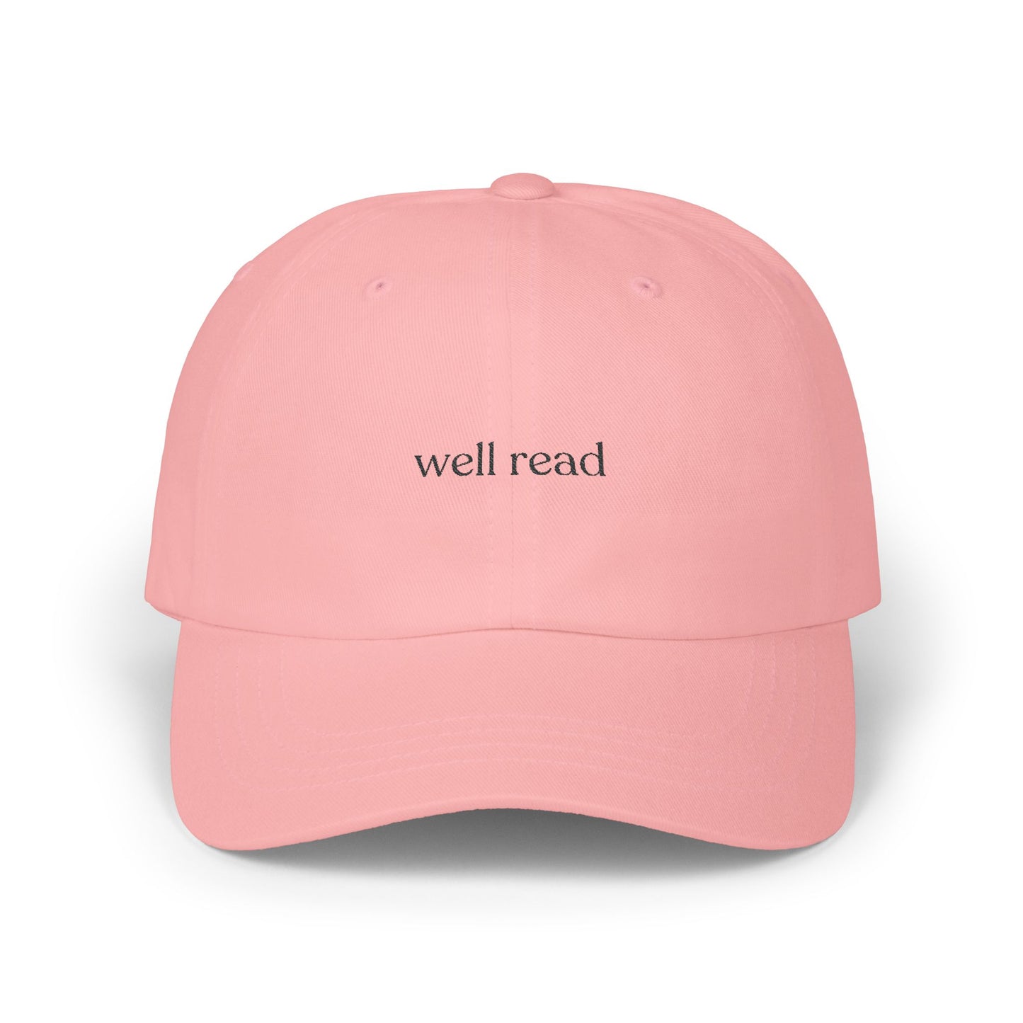 Well Read Embroidered Dad Cap