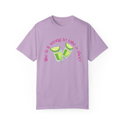 Take a Tequila Shot Pink T-shirt