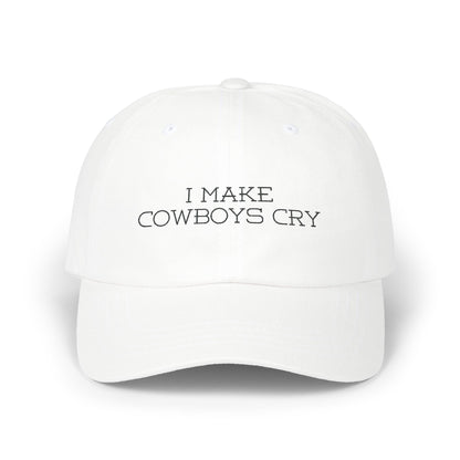 Embroidered I Make Cowboys Cry Cap, Funny Gift for Her, Classic Dad Hat, Cowgirl Style, Cowboys Cry, Country Music Fan, Birthday Gift