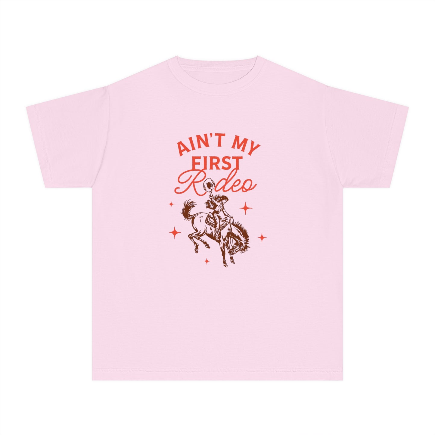 Ain't My First Rodeo Red Youth T-shirt