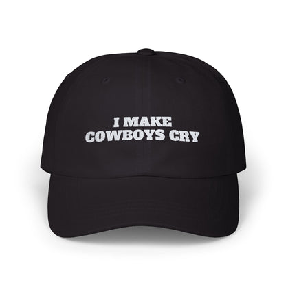 Embroidered I Make Cowboys Cry Cap, Funny Gift for Her, Classic Dad Hat, Cowgirl Style, Cowboys Cry, Country Music Fan, Birthday Gift