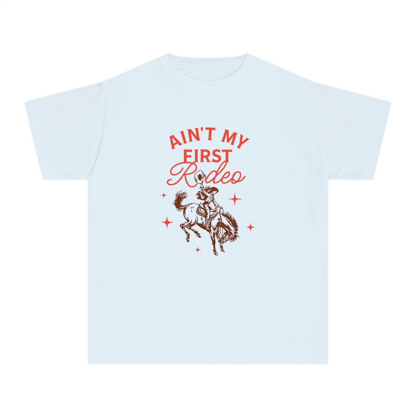 Ain't My First Rodeo Red Youth T-shirt