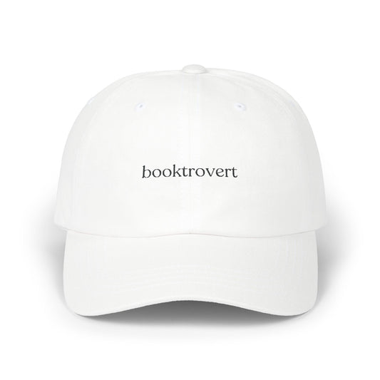 Booktrovert Embroidered Dad Cap