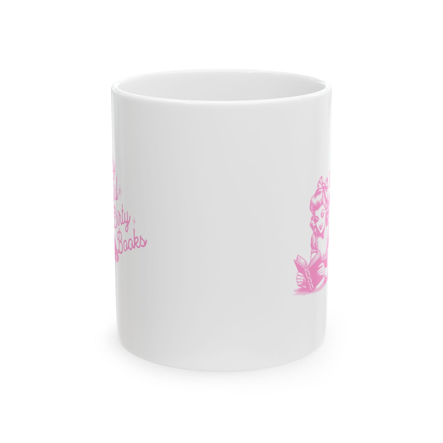 Pretty Girl Dirty Books Mug