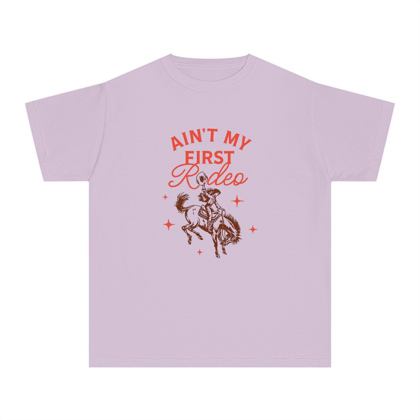 Ain't My First Rodeo Red Youth T-shirt