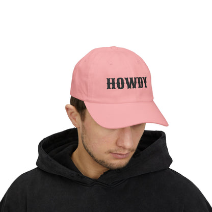 Howdy Embroidered Dad Cap