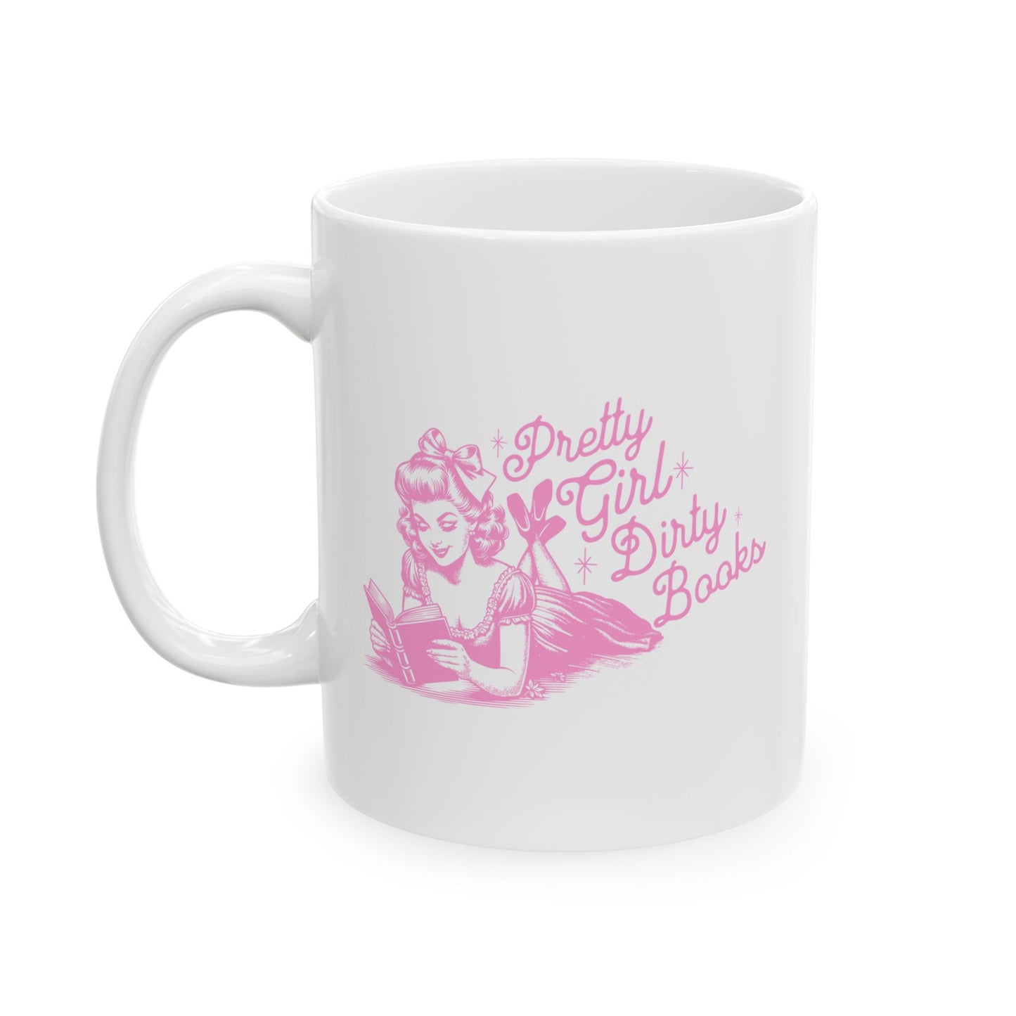 Pretty Girl Dirty Books Mug