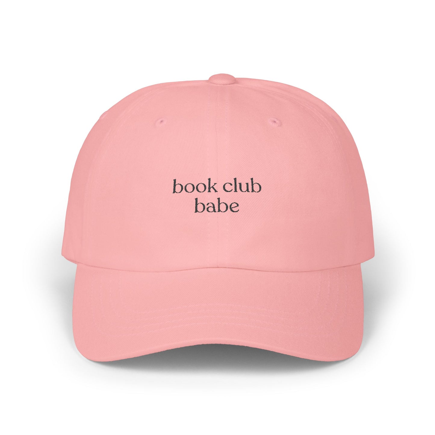 Book Club Babe Embroidered Classic Dad Cap