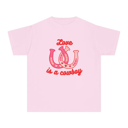 Love is a Cowboy Youth T-shirt