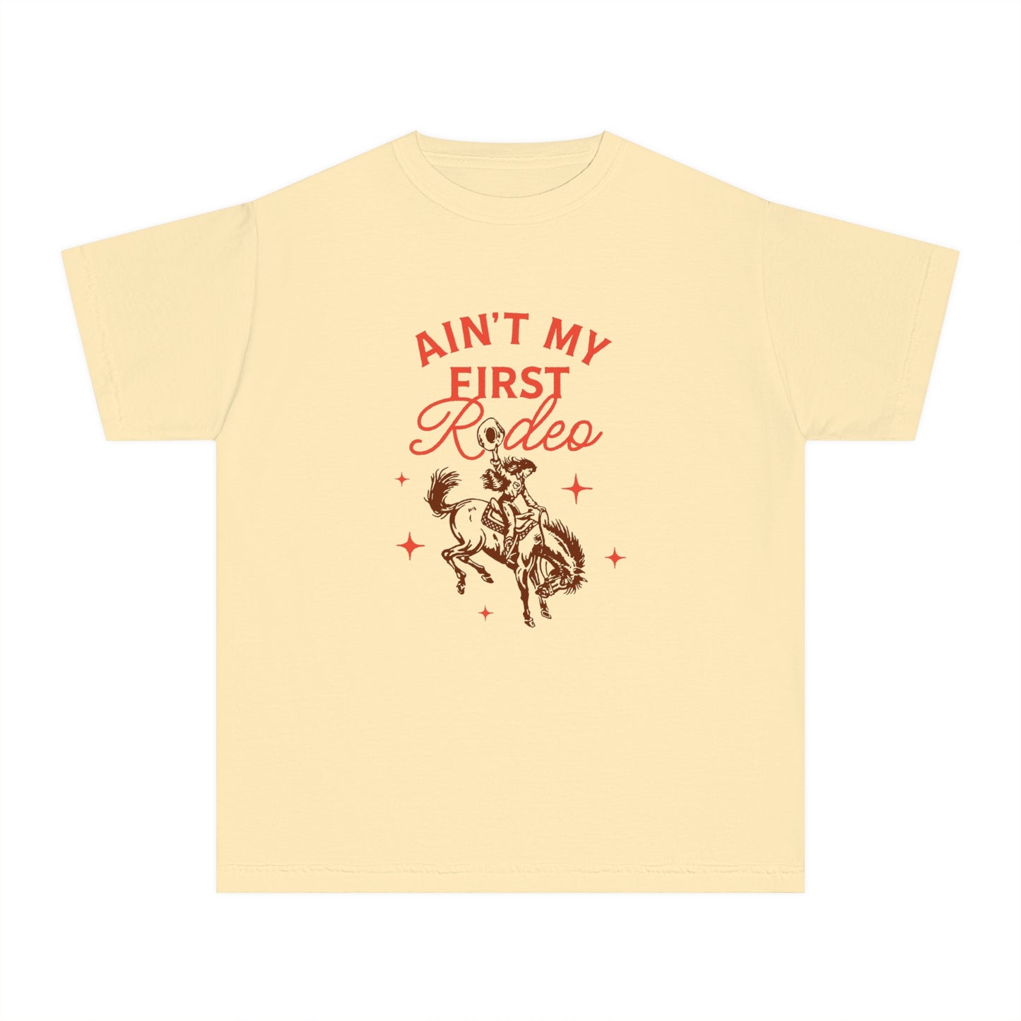 Ain't My First Rodeo Red Youth T-shirt