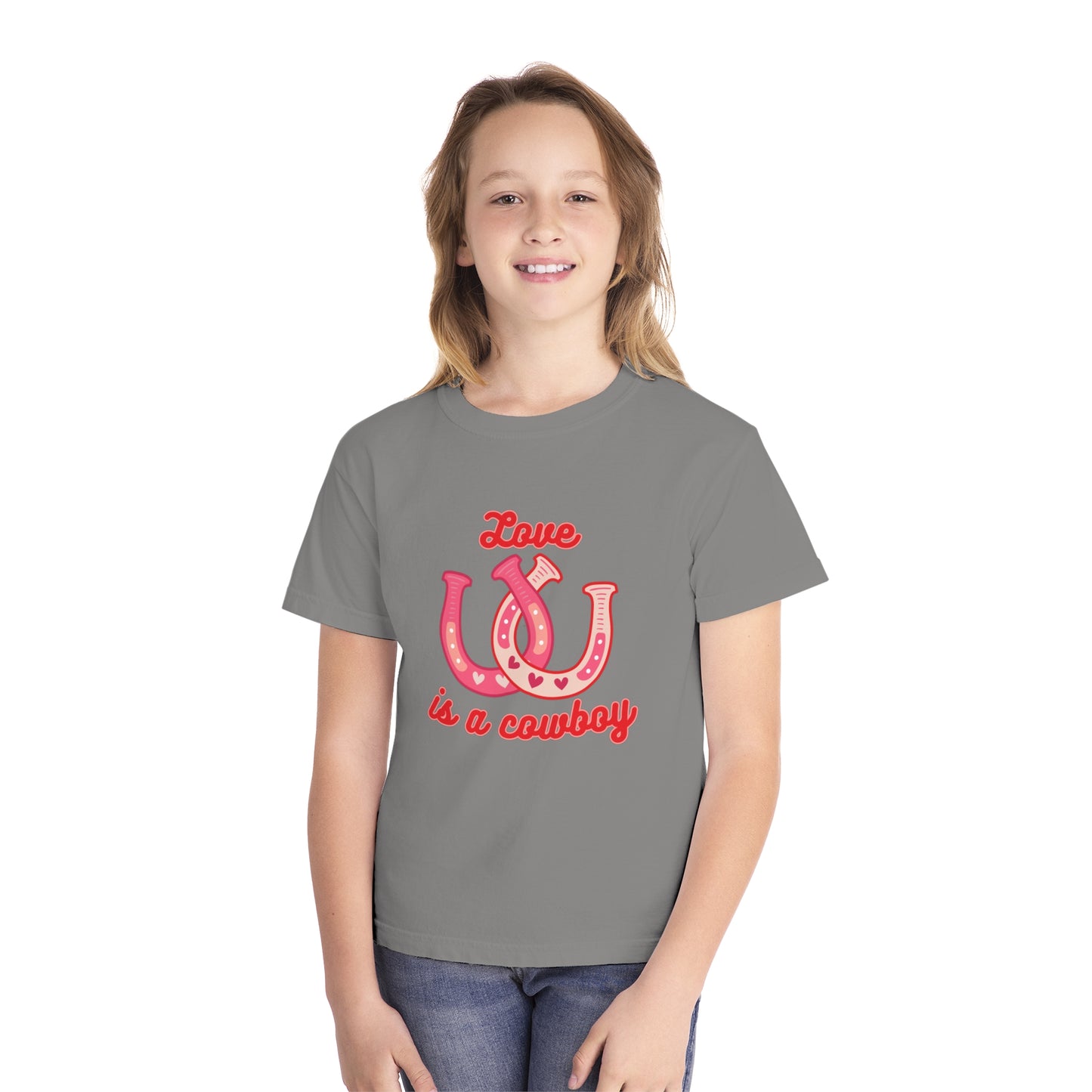 Love is a Cowboy Youth T-shirt