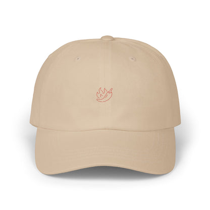 Spicy Pepper Embroidered Dad Cap