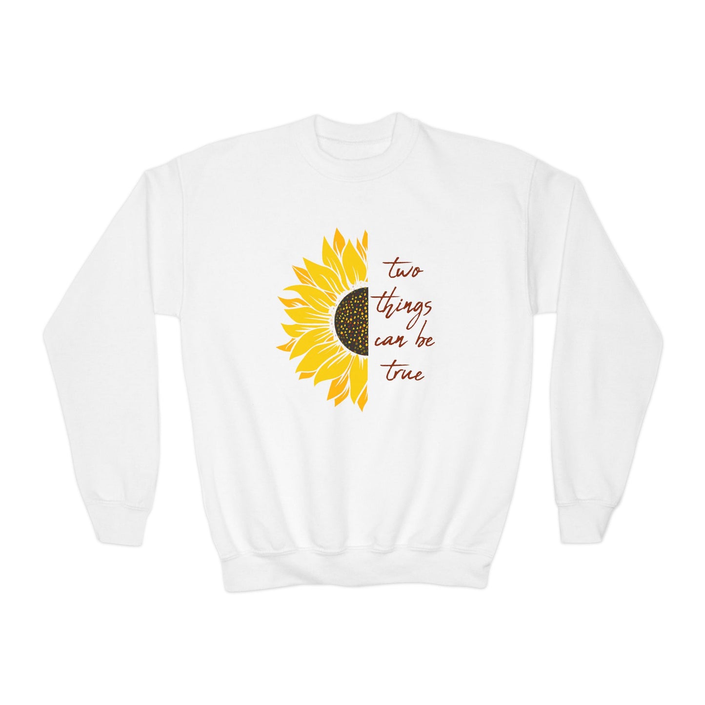 Two Things Can Be True Youth Sweatshirt