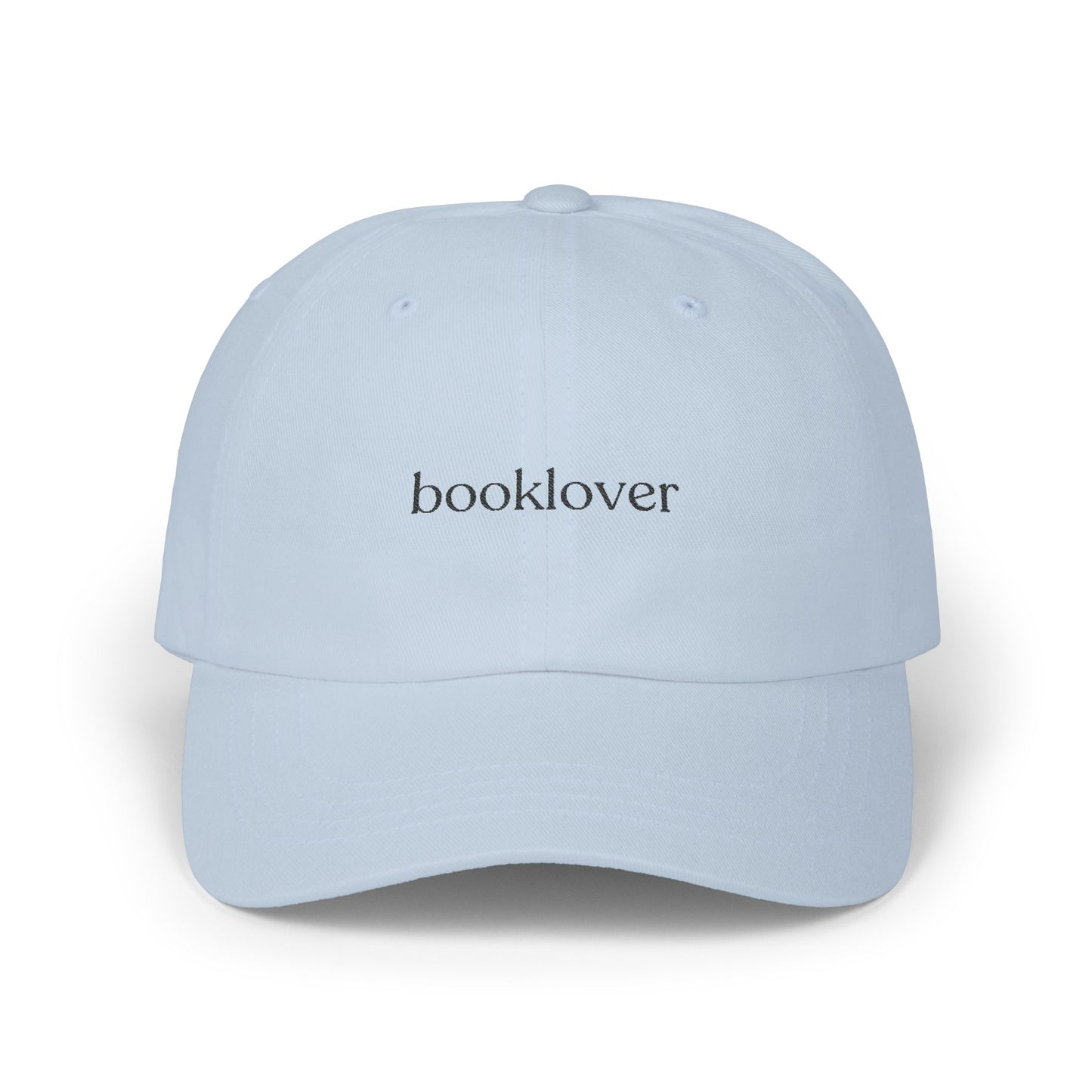 Booklover Embroidered Classic Dad Cap