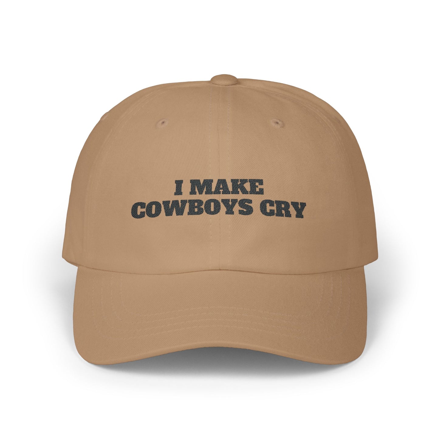 I Make Cowboys Cry Embroidered Dad Cap, Funny Gift for Her, Cowgirl Style, Cowboys Cry, Country Music Fan, Birthday Gift, Sassy Hat