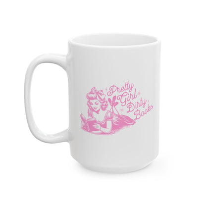 Pretty Girl Dirty Books Mug