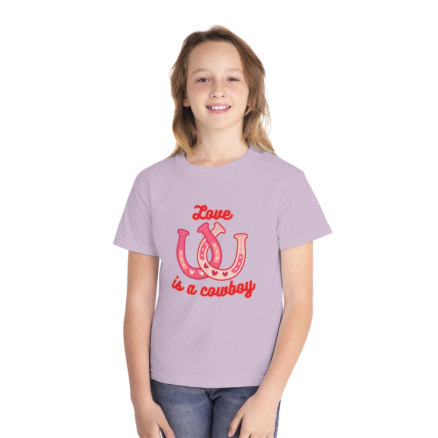 Love is a Cowboy Youth T-shirt