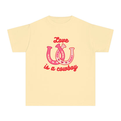 Love is a Cowboy Youth T-shirt