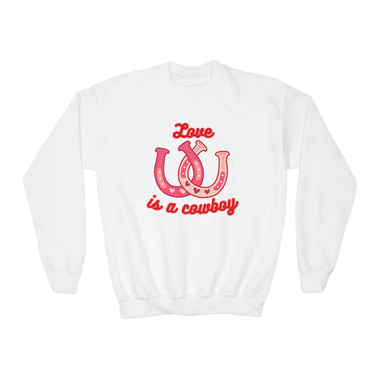 Love is a Cowboy Youth Sweatshirt