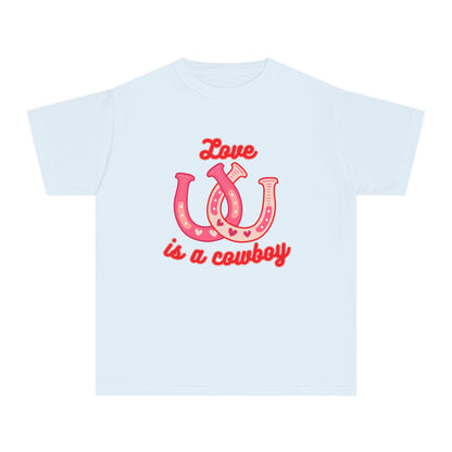 Love is a Cowboy Youth T-shirt